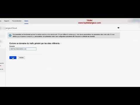Comment bloquer  les référents spammeur dans Google analytics