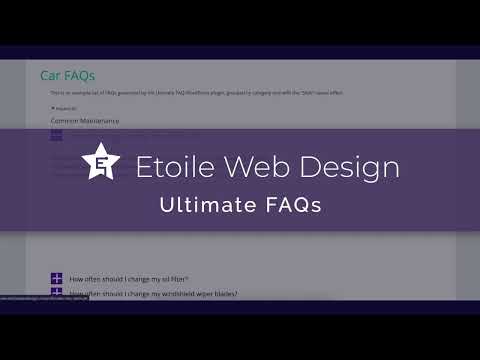 Ultimate FAQs WordPress Plugin - Introduction