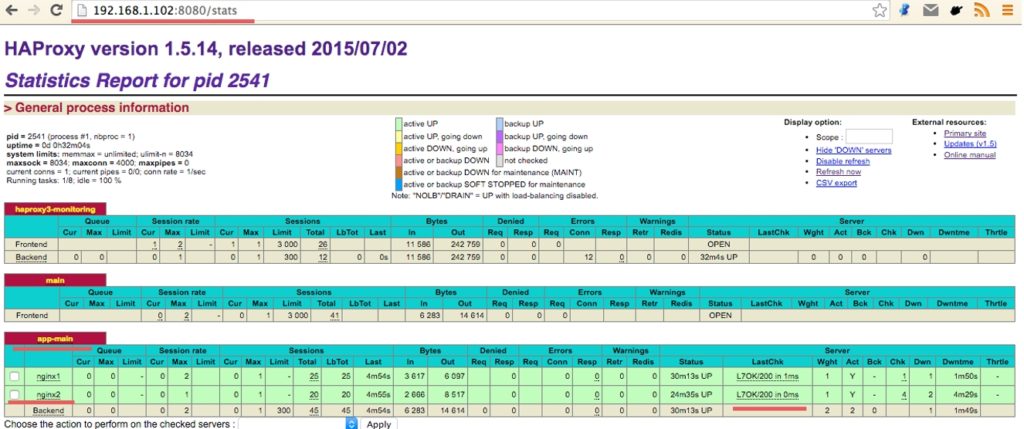 Haproxy installation