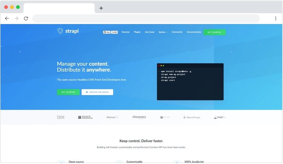 Strapi logiciel CMS headless en open source 