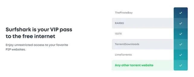 Surfshark - Torrent