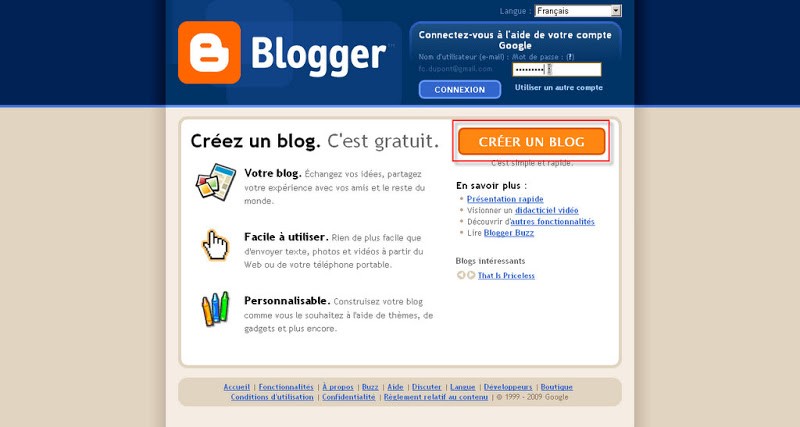 Google Blogger