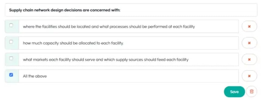 Editer les questions du quiz dans Teachable