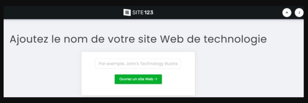 Étape 2: Ajoutez le nom de votre site internet