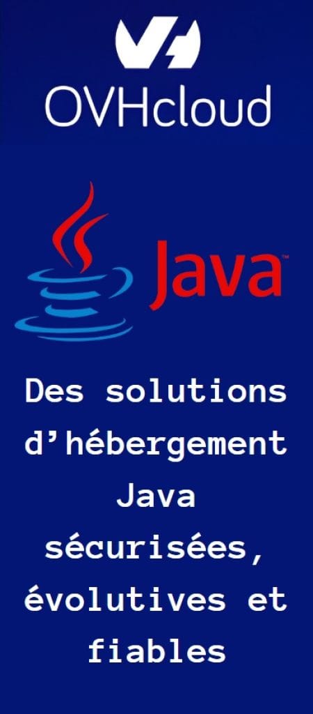 Hébergement JAVA OVH