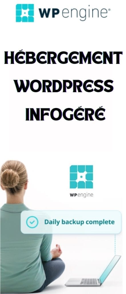 WPengine wordpress infogéré