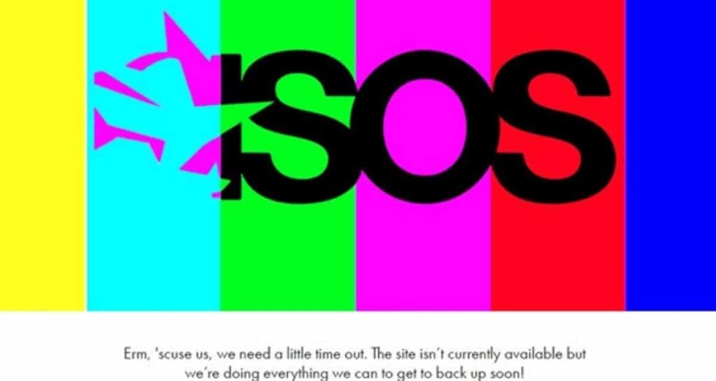 Crash du site ASOS