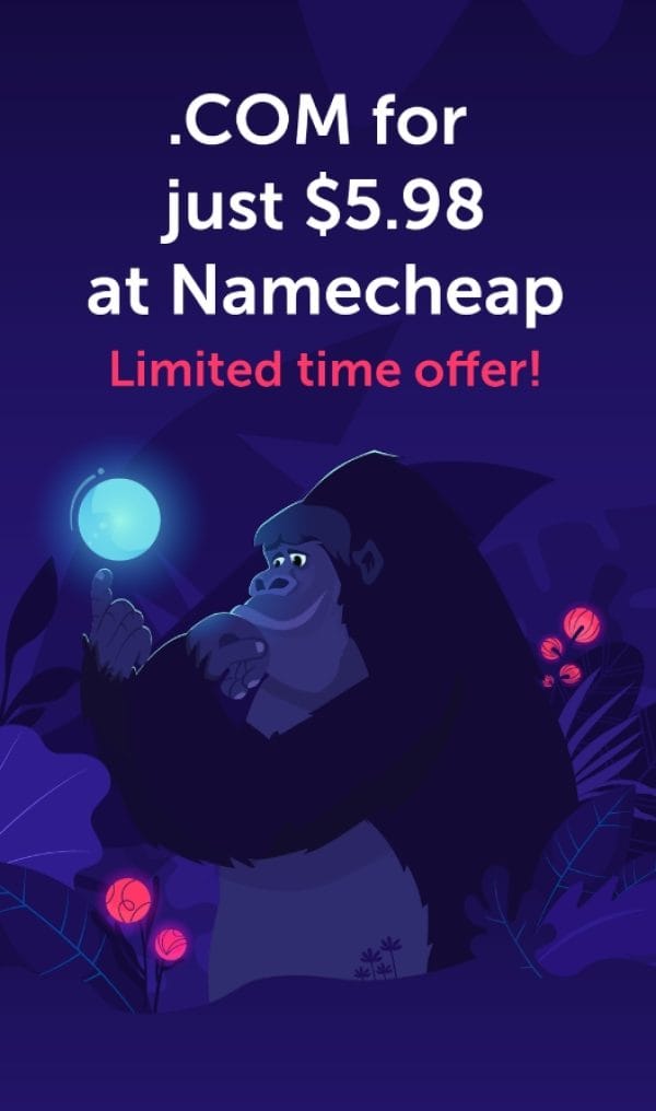 Namecheap nom de domaine