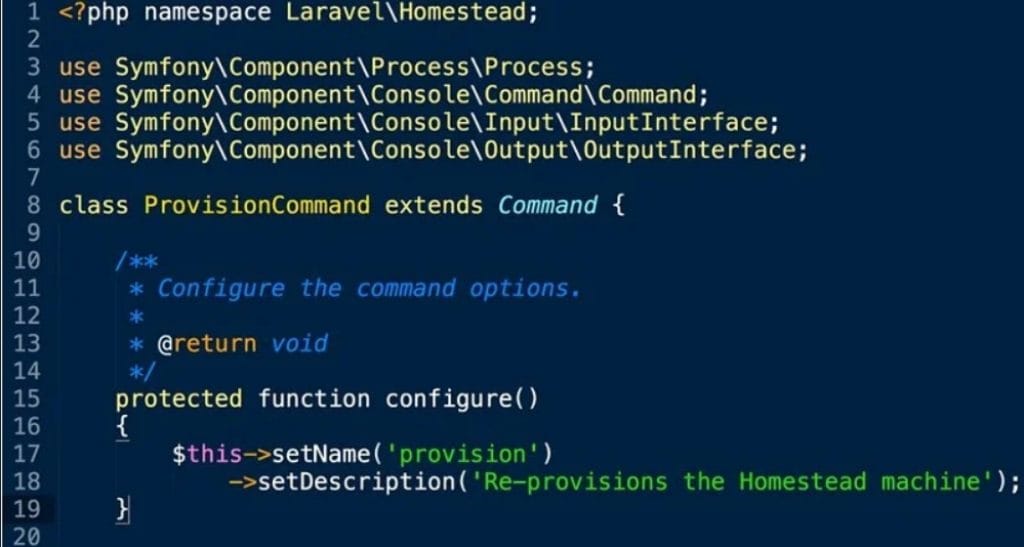 Programmation Symfony Laravel