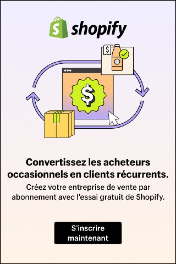 Avis Shopify ecommerce