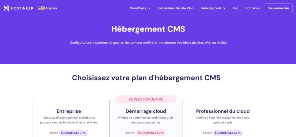 Hostinger CMS