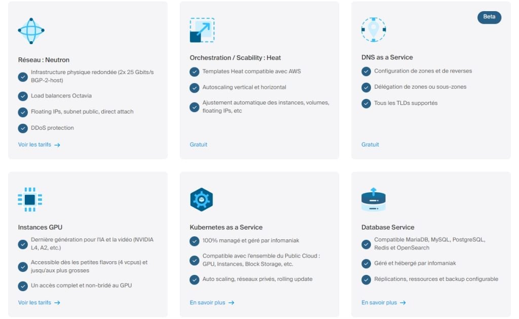 Infomaniak Kubernetes as a Service

