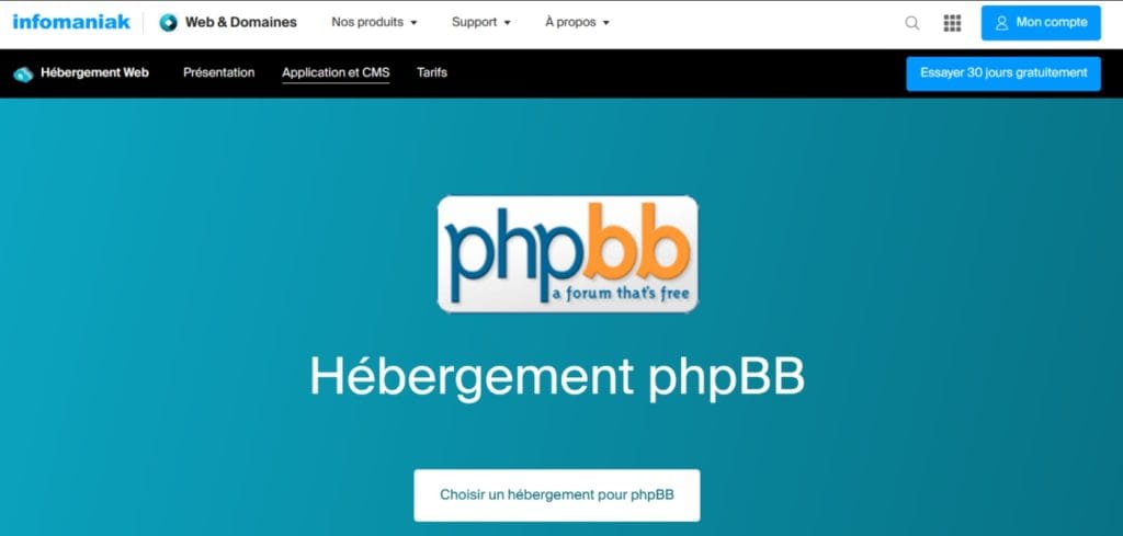 Infomaniak phpBB