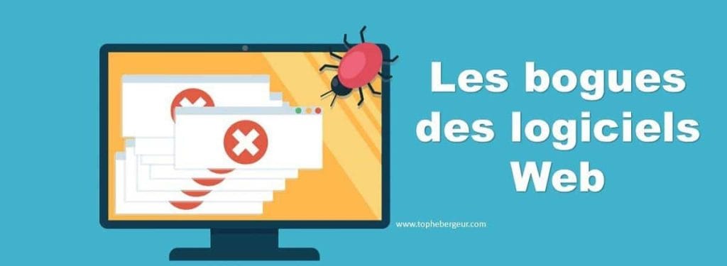 Bogues des logiciels et des applications Web