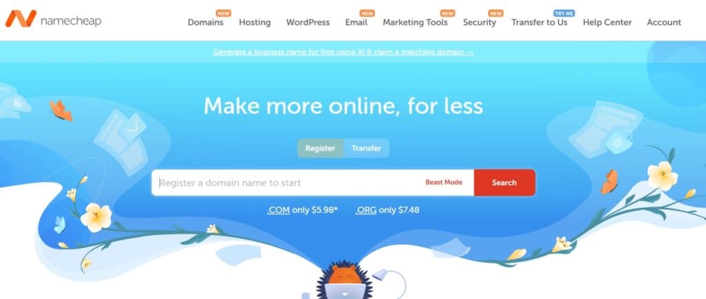 namecheap