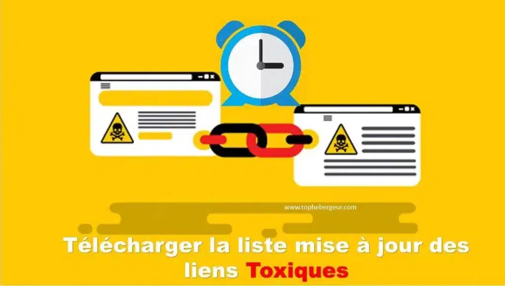 Fichiers de liens toxiques à télécharger et à désavouer