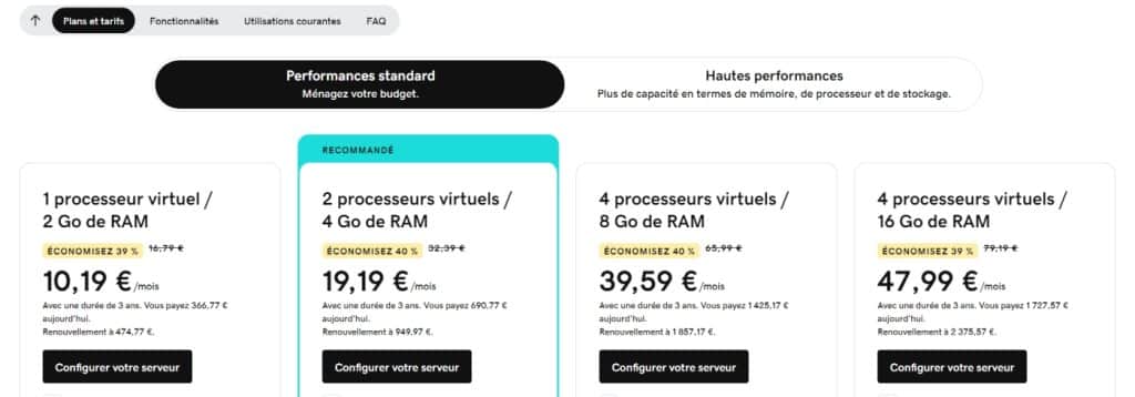 Hébergement VPS