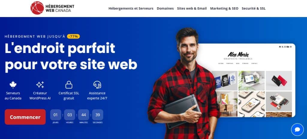 Hébergement Web partagé chez WHC