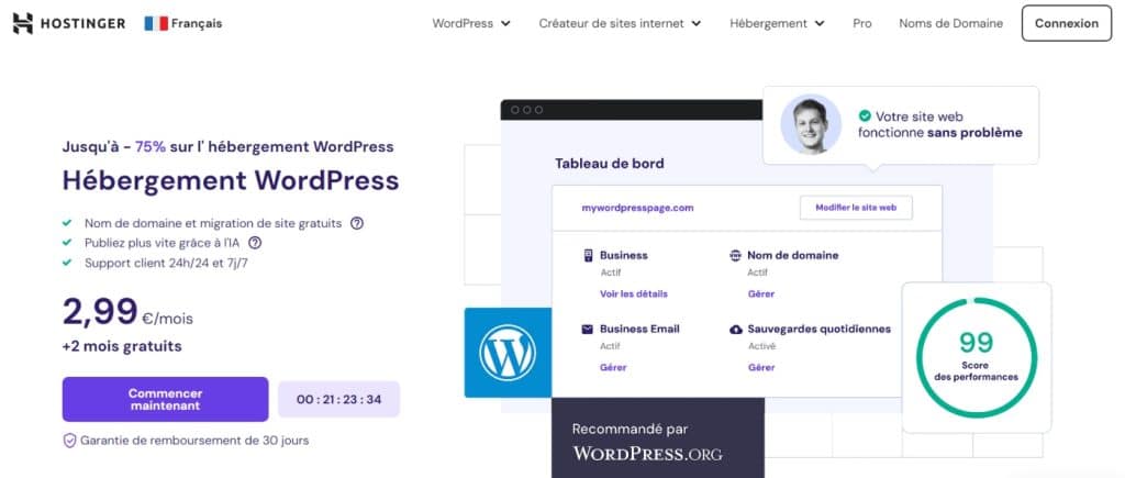 Hostinger WordPress