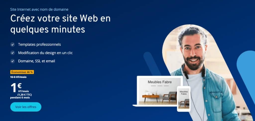 Constructeur de sites Web