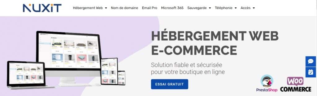 Nuxit e-commerce