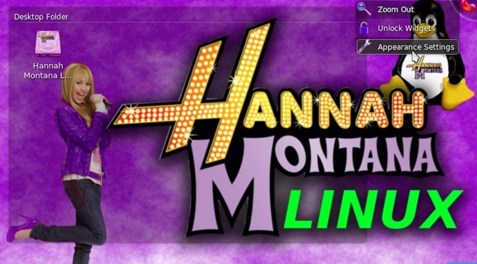 Hannah Montana Linux