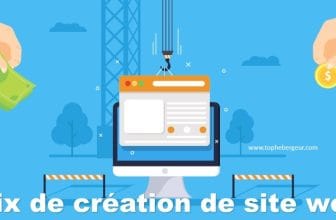 Prix création de site web