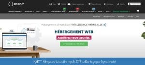 Hébergement mutualisé chez Amen