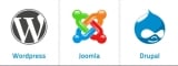 WordPress vs Joomla vs Drupal